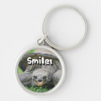 Smiling Turtle Keychain