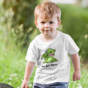 Smiling Tyrannosaurus Rex Boys T-Shirt Customize