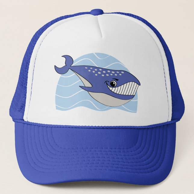 Smiling Whale Hat (Front)