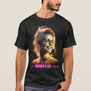 Smiling Women Celebrating Strength and Resilience T-Shirt
