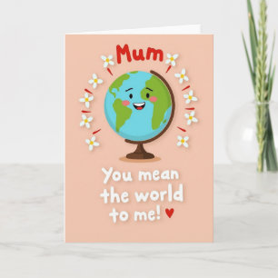 Smiling Worlds Mother Card