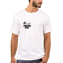 #SmilingFuel T-Shirt – Fun Positive Quote Tee 