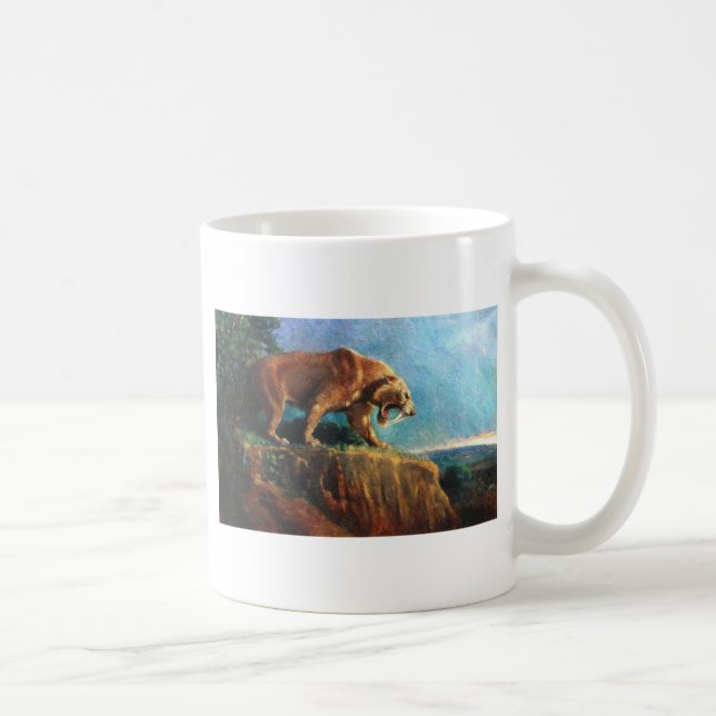 smilodon coffee mug (Right)