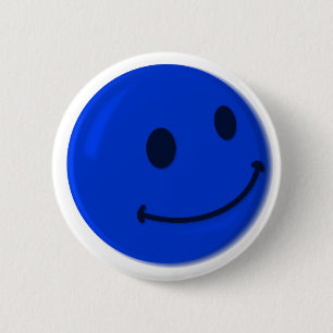 SMILY 2 INCH ROUND BUTTON