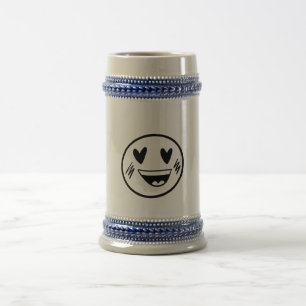 SMILY EMOJI BEER STEIN