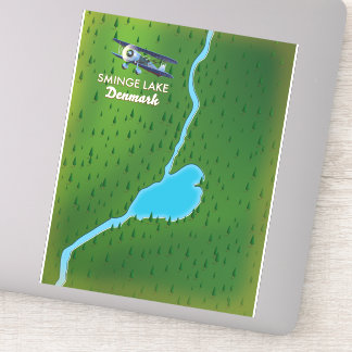 Sminge Lake Denmark travel map