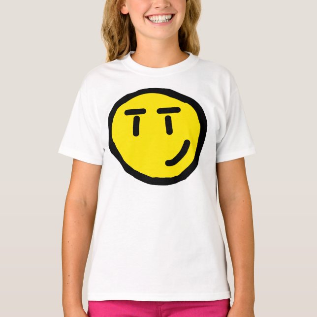 smirk face T-Shirt (Front)