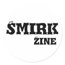 Smirk Zine petit autocollant
