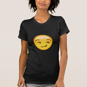 Smirking Face Emoji T-Shirt
