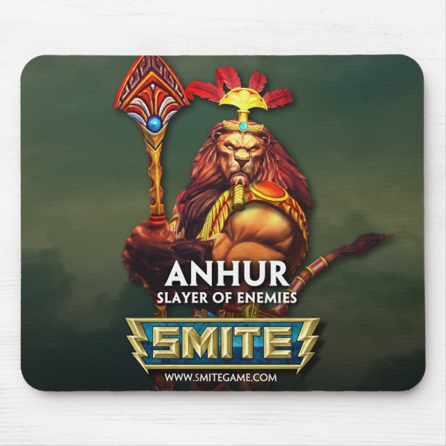 SMITE: Anhur, Slayer of Enemies Mouse Pad (Front)