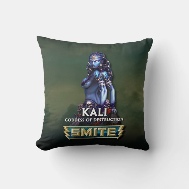 SMITE: Kali, Goddess of Destruction Throw Pillow (Front)