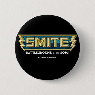 SMITE Logo Battleground of the Gods 2 Inch Round Button
