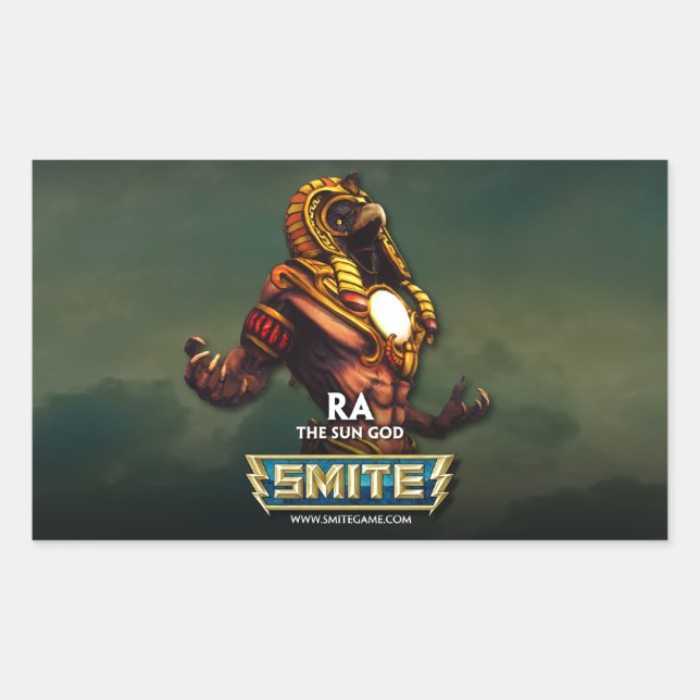 SMITE: Ra, The Sun God Sticker (Front)