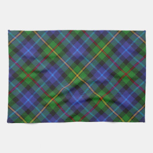 Smith Clan Scottish Tartan Plaid Pattern Kitchen Towel