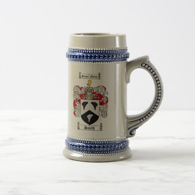 Smith Coat of Arms Stein (Right)