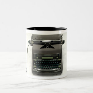 Smith-Corona 7A typewriter Two-Tone Coffee Mug