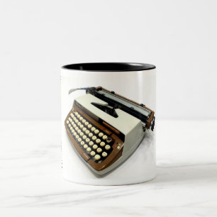 Smith-Corona Classic 12 typewriter Two-Tone Coffee Mug