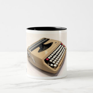 Smith-Corona Corsair typewriter Two-Tone Coffee Mug