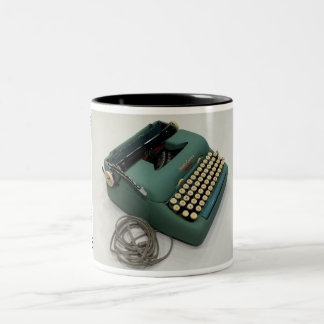 Smith-Corona Electric portable typewriter Two-Tone Coffee Mug