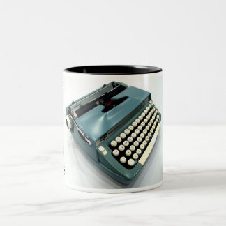 Smith-Corona Super Sterling typewriter Two-Tone Coffee Mug