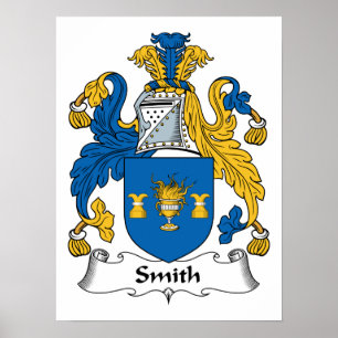 Smith Family Crest Poster