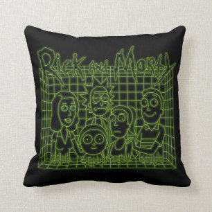 Smith Family Digital Hologram Throw Pillow
