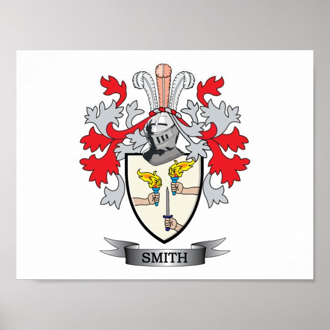 Smith-Ireland-Coat-of-Arms Poster (Front)