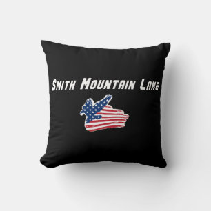 Smith Mountain Lake Virginia Eagle Throw Pillow