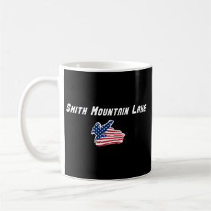 Smith Mountain Lake Virginia Patriotic Eagle Coffee Mug