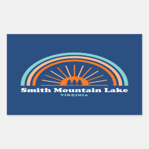 Smith Mountain Lake Virginia Rainbow Sticker