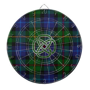 Smith Plaid with Celtic Knot Dart Board