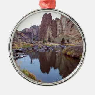 Smith Rock Bend Oregon Metal Ornament