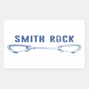 Smith Rock Climbing Quickdraw Sticker