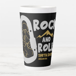 Smith Rock Oregon Alpinism USA Latte Mug