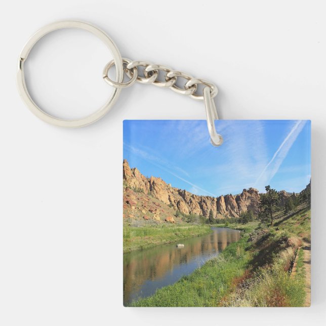 Smith Rock State Park, Oregon Keychain (Front)