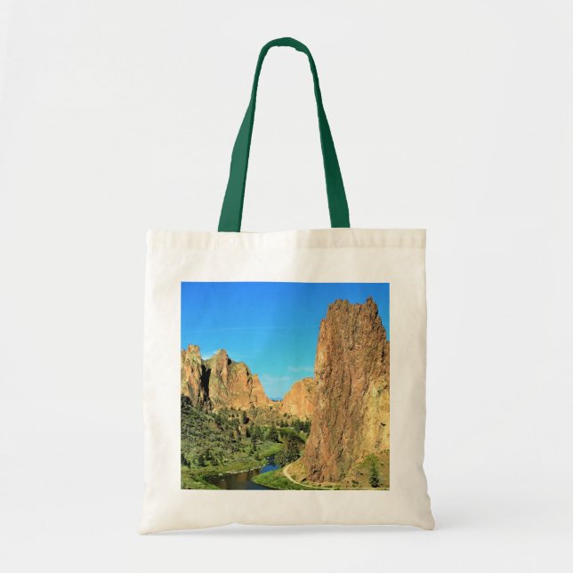 Smith Rock State Park, Oregon Tote Bag (Front)
