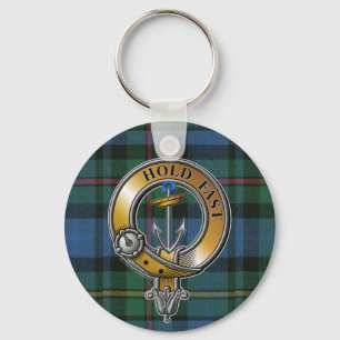 Smith Tartan & Badge Keychain