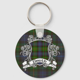 Smith Tartan Shield Keychain