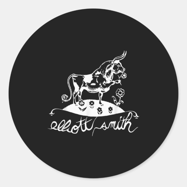 Smith X Ferdinand The Bull T-shirt_1.png  Classic Round Sticker (Front)