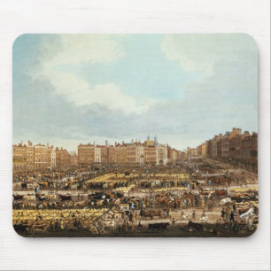 Smithfield Market, engraved by R.G. Reeve Mouse Pad