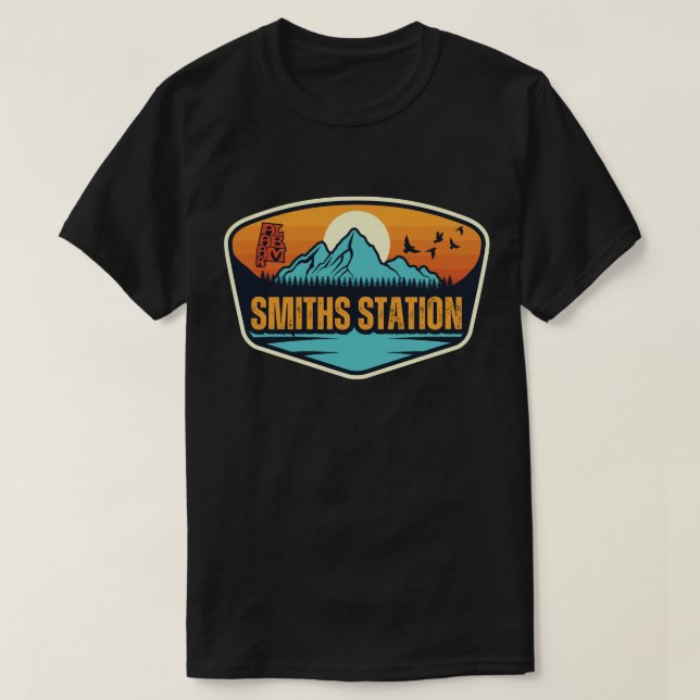 Smiths Station, Alabama T-Shirt (Design Front)