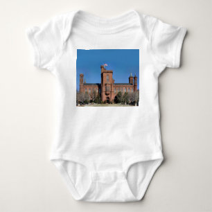 Smithsonian Castle in Washington, D.C. Baby Bodysuit