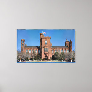 Smithsonian Castle in Washington, D.C. Canvas Print