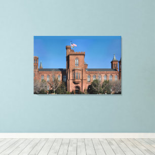 Smithsonian Castle in Washington, D.C. Canvas Print