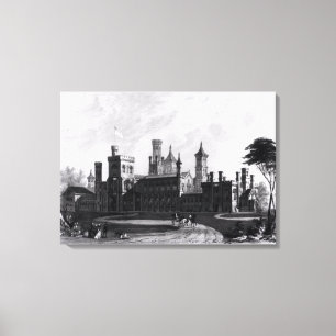 Smithsonian Institution from the South West Canvas Print