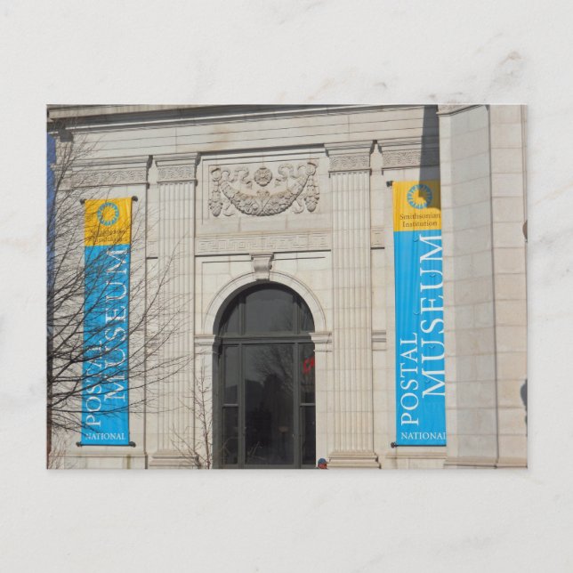 Smithsonian National Postal Museum Washington DC Postcard (Front)