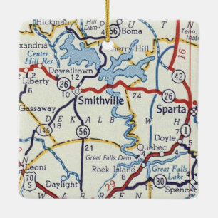 Smithville TN Ceramic Ornament