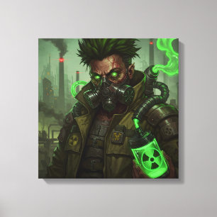 Smog Harlequin Canvas Print