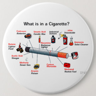 smoke 6 inch round button