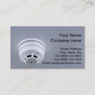 Smoke Alarm Business Card
